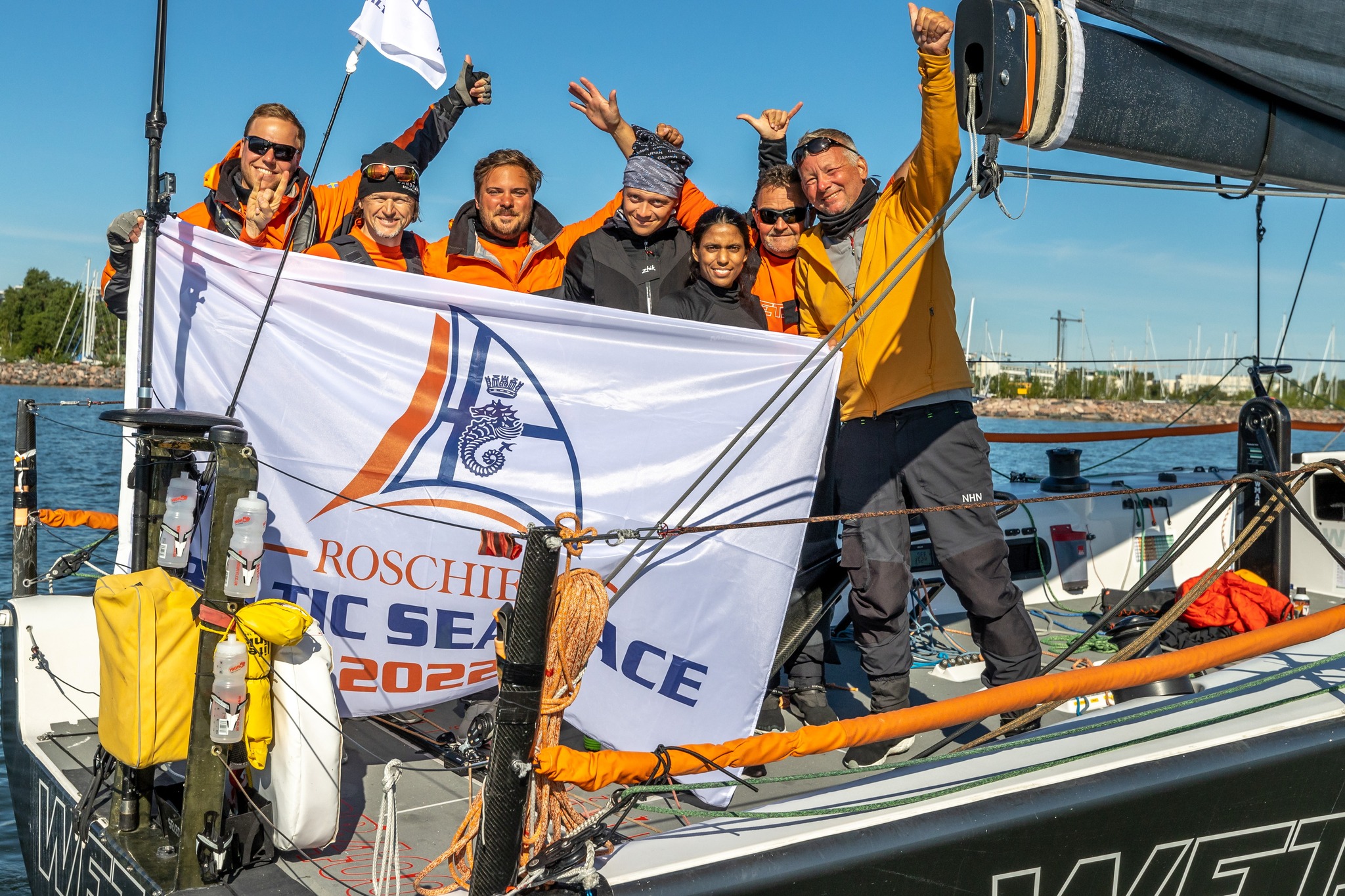 Wetjob vinner IRC1 i RORC Roschier Baltic Sea Race