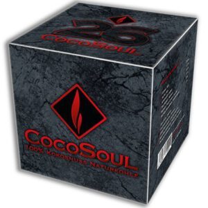 CocoSoul® 4 x 1kg 100% Kokosnuss Naturkohle