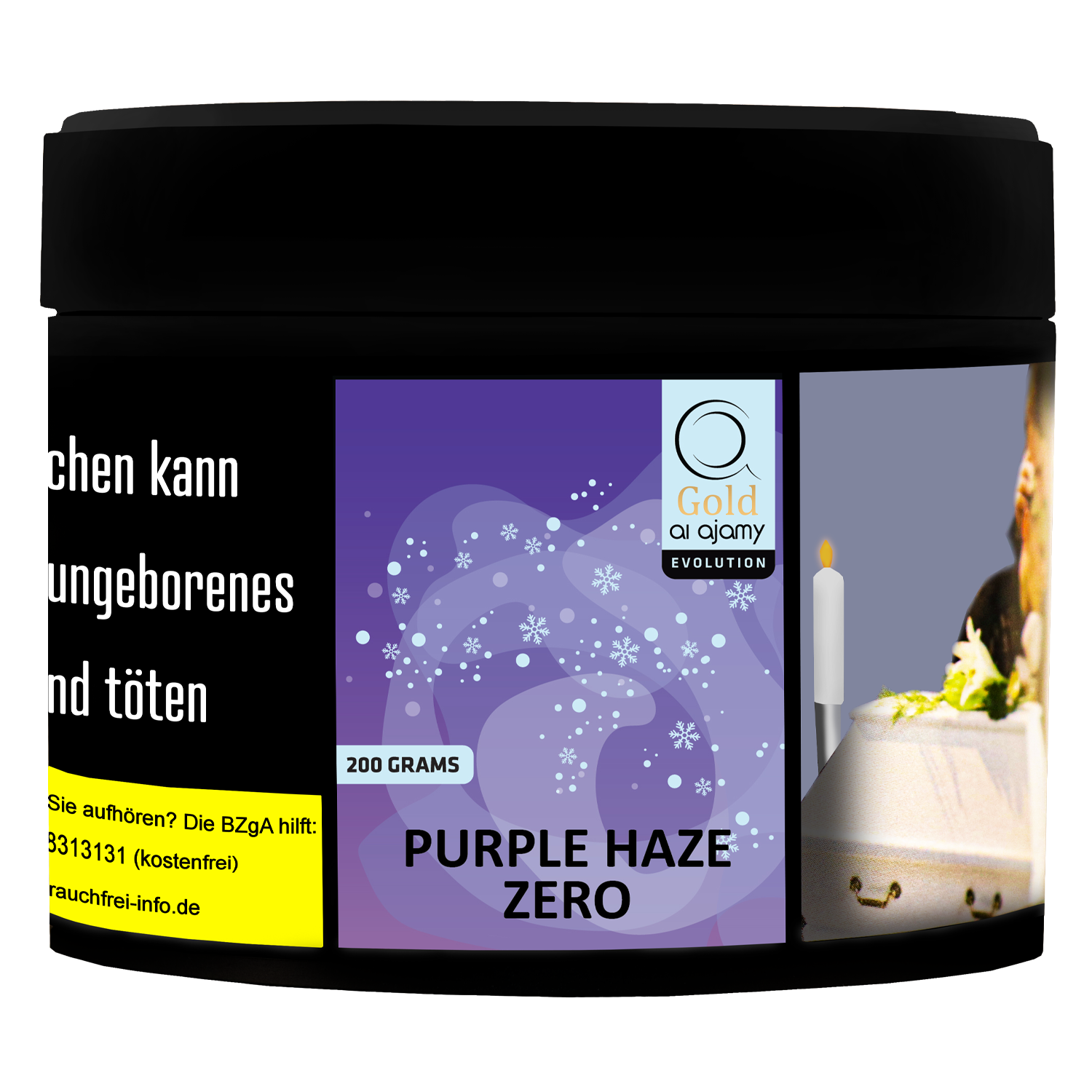 Al Ajamy Tabak (200 g) - PURPLE HAZE ZERO - MK Shisha