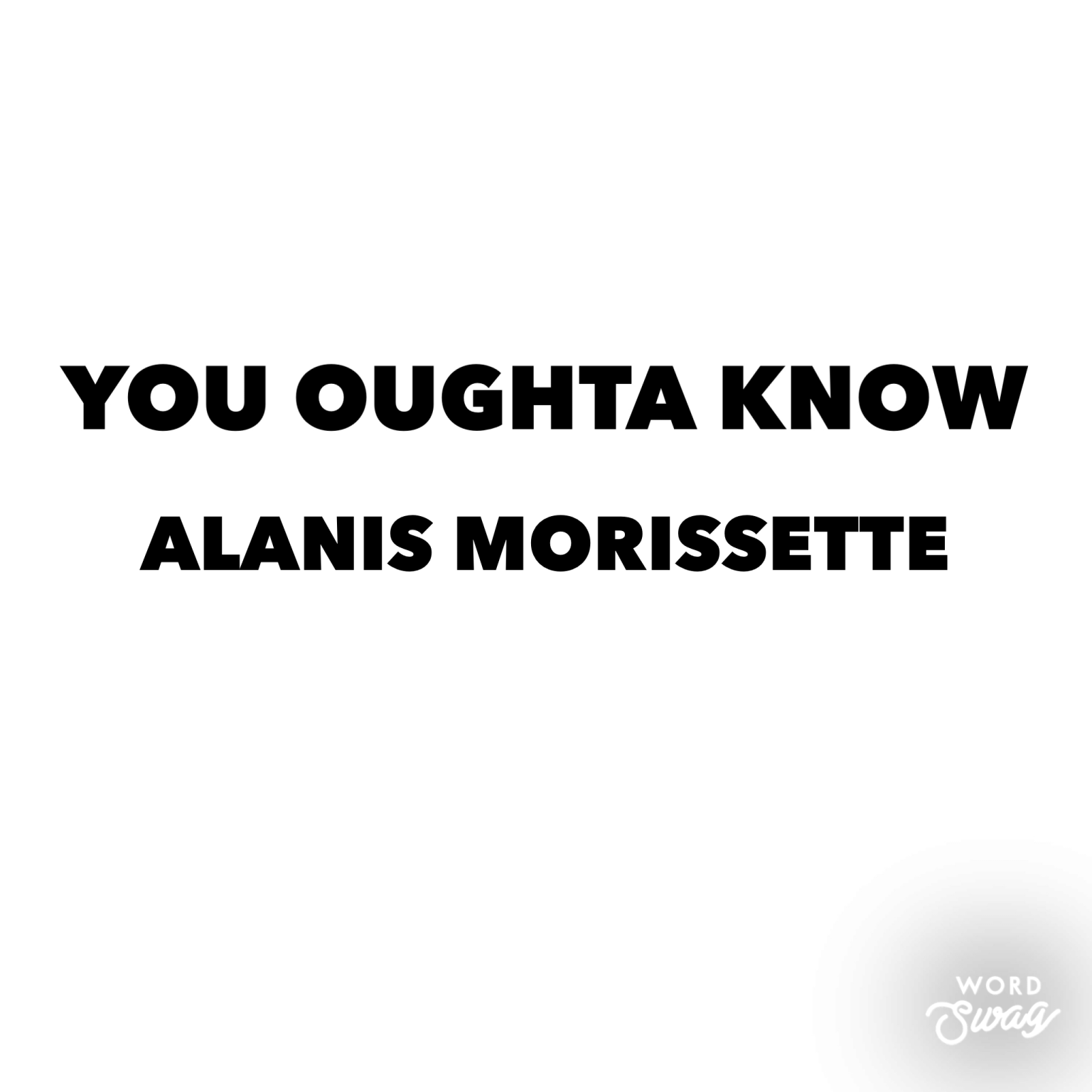 You Oughta Know Alanis Morissette (Bass Notation & TAB) Andy Robertson