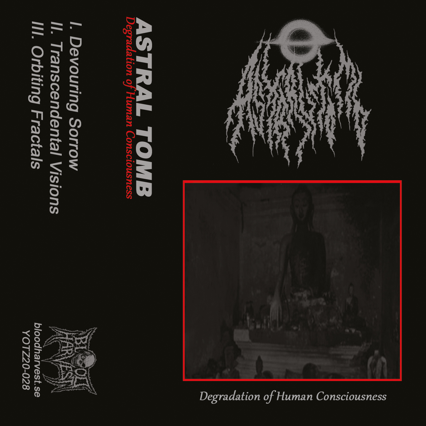 Astral Tomb - Degradation Of Human Consciousness CASSETTE (Blue)