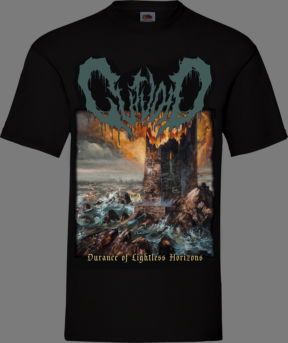 GUTVOID - Durance of Lightless Horizons T-SHIRT (Green)