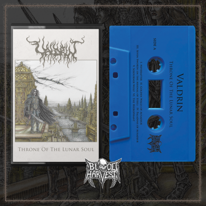 VALDRIN - Throne of the Lunar Soul CASSETTE (Blue Shell)