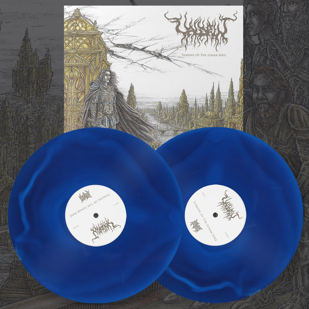 VALDRIN - Throne of the Lunar Soul DLP (Blue in Blue Vinyl) - Blood ...