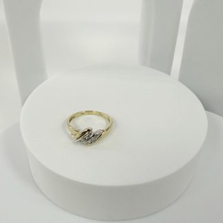 Anello giallo in oro 18k 750