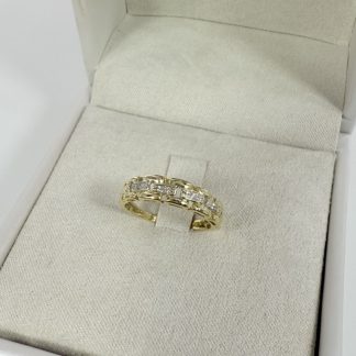 Anello in Oro 18kt con Diamanti