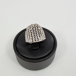 Anello in Oro Bianco Modello Filigrana