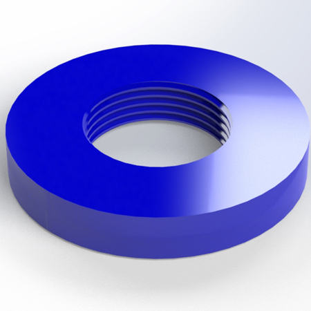 Knurled nut
