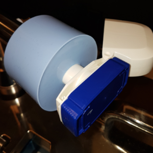 Adapters for inhaler testing - ICOcap Mouthpiece Adapter IP blue