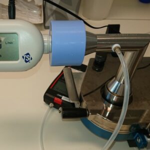 TSI flowmeter adapter