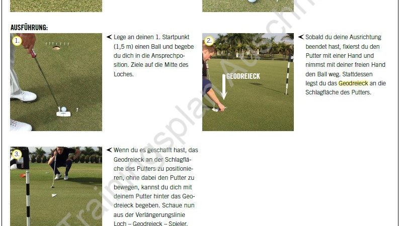 36 Premium Golf Trainingspläne