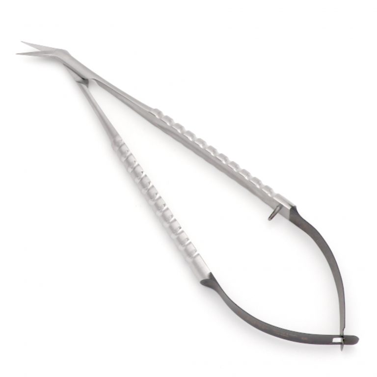 Iris Scissor Cvd. TC Smooth 11.5cm HARFINS