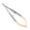 Castroviejo Needle Holder Cvd. Flat hdl TC 14cm