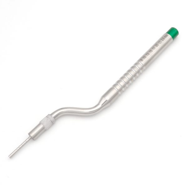 Osteotome Bone Pusher Concave Angled 2.6mm