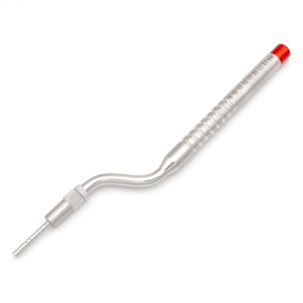 Osteotome Bone Pusher Concave Angled 3.1mm
