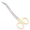 Locklin Scissor Cvd. TC 1 edge Serr. 16.5cm