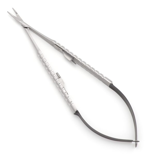 Castroviejo Needle Holder with Scissor Str. 18cm 01