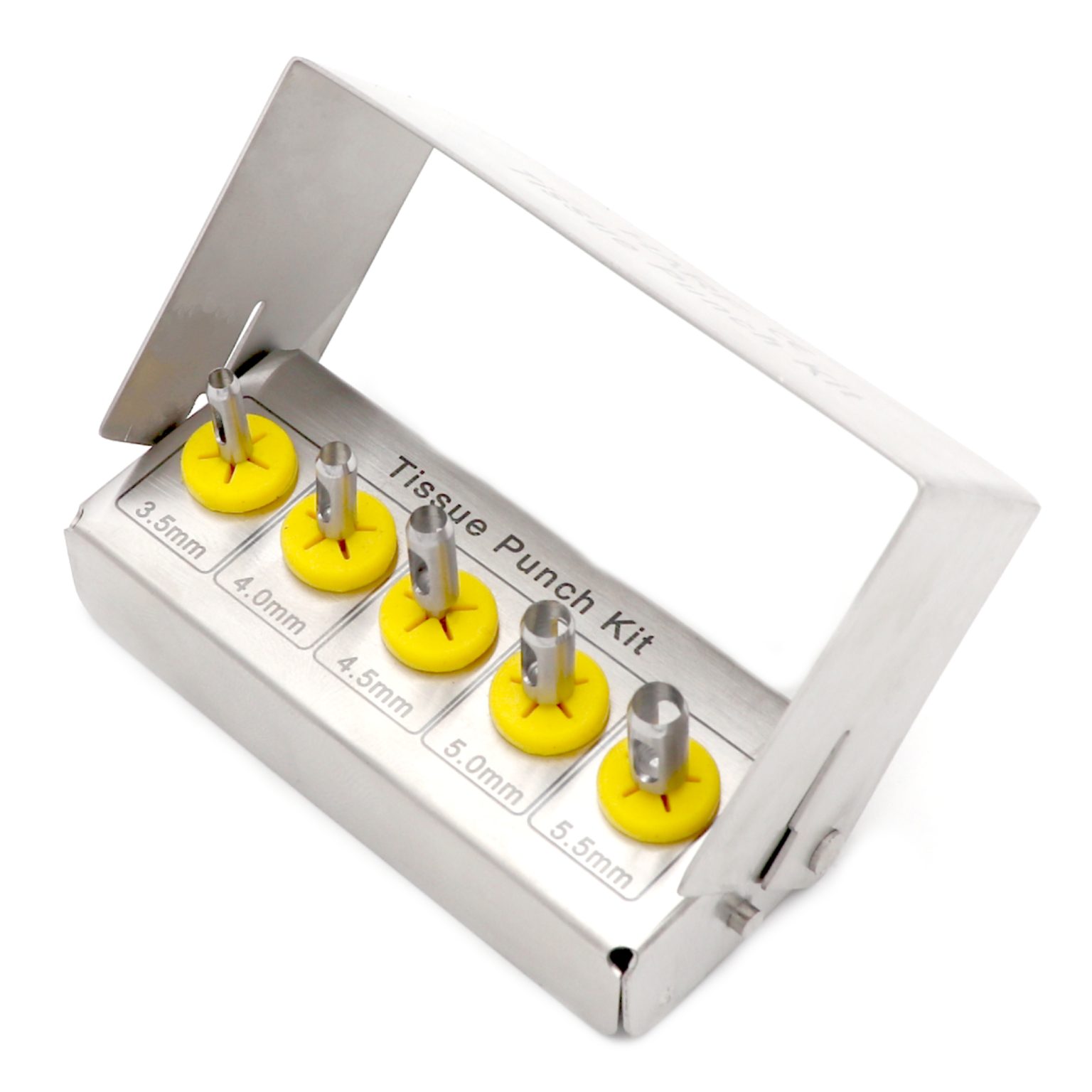 New Gold Dental Tissue Punch Kit Set of 5 – Mediment Instruments