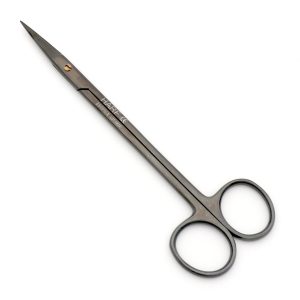 Kelly Scissor Straight. SC 1 edge Serr. 16cm, Black