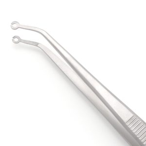 Corn Suture Plier Angled Ring Tip 1.6mm 16cm _01