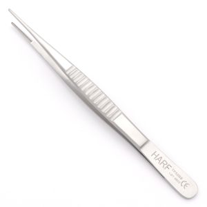 DeBakey Tissue Plier Str. Multiple Teeth Flat hdl 1.5mm 16cm