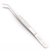 DeBakey Tissue Plier Cvd. Multiple Teeth Flat hdl 1.5mm 16cm