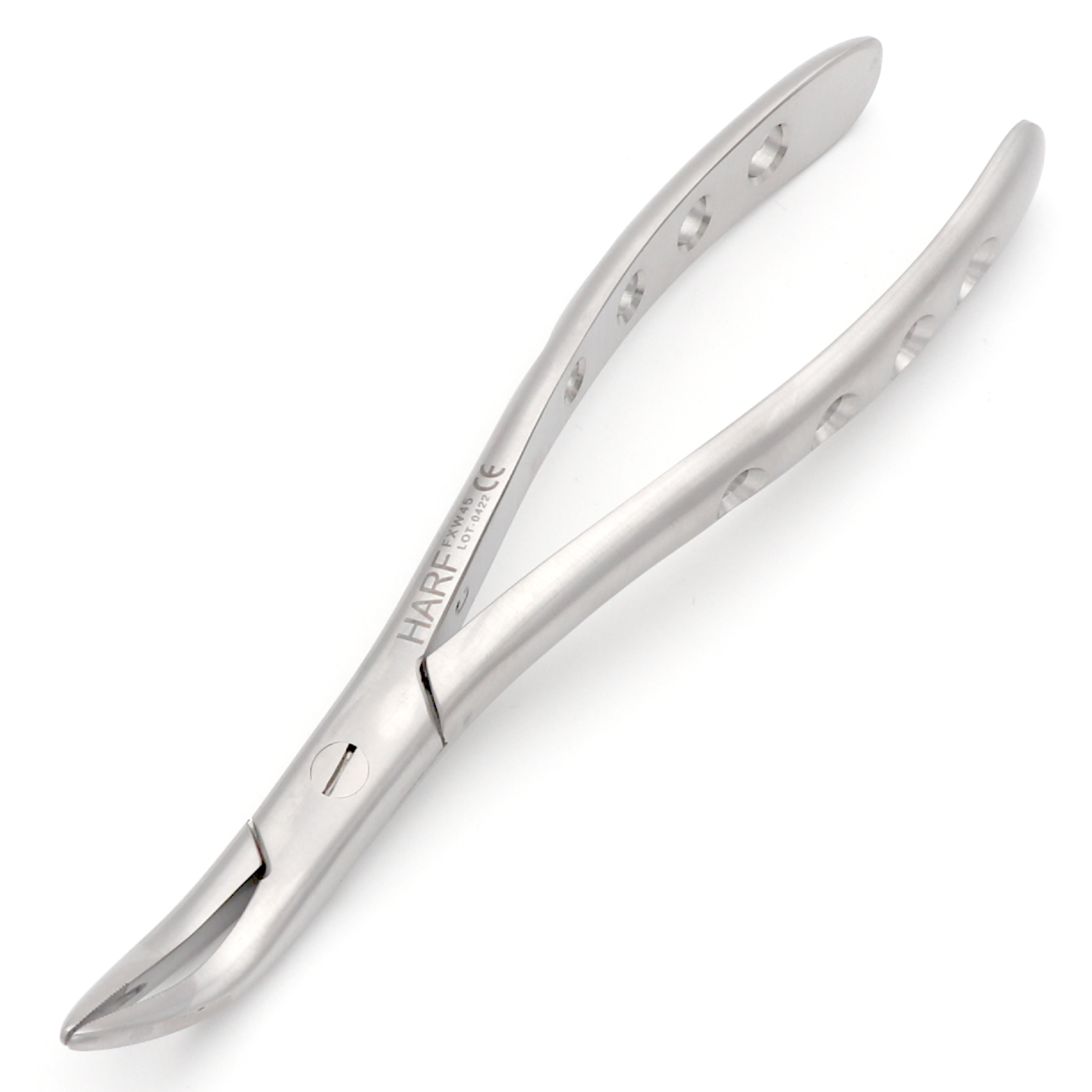 Witzel Root Forceps, 2.1mm, 45° Angled