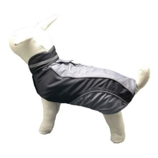 OPHØRSUDSALG - Whesco Softshell Vinterjakke 46cm - Grå Mørkebrun