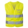 Belcando sikkerhedsvest onesize - Neongul Grå