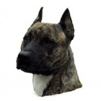 OPHØRSUDSALG - Dekal Amerikansk Stafford Terrier 160 hoved Small 4 stk
