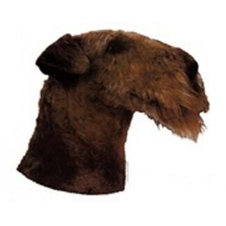 OPHØRSUDSALG - Dekal Airdale Terrier164 hoved Small 4 stk