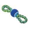 Buster Colour Bungee Rope Double Handle Reb med bold 28cm - Blå Lime