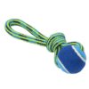 Buster Colour Tuggaball Handle Reb med bold 18cm Small - Blå Lime