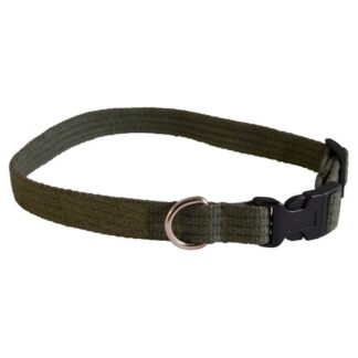 OPHØRSUDSALG - KW Go Halsbånd med snaplås 20mm x 40-55cm - Grøn