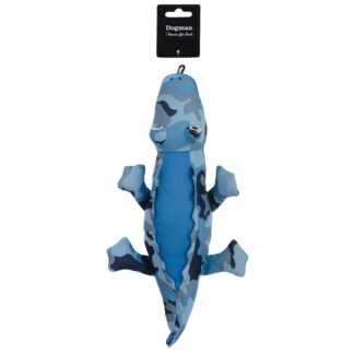 OPHØRSUDSALG - Camokrokodille Charlie 38cm - Blå