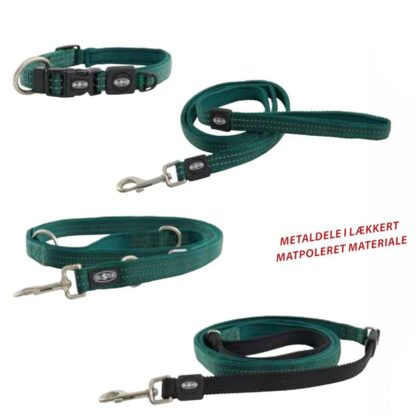 Buster Neoprene Halsbånd 25mm x 53-64cm Large - Grøn - Image 3