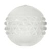 Dogman Lisa Glow in the dark bold ø6,5cm - Transparent