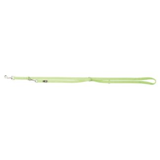 OPHØRSUDSALG - Trixie Premium Dressur Line Dobbeltlag 25mm x 200cm L XL - Grøn Apple
