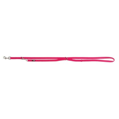 Trixie Premium Dressur Line Dobbeltlag 10mm x 200cm XS - Fuchsia