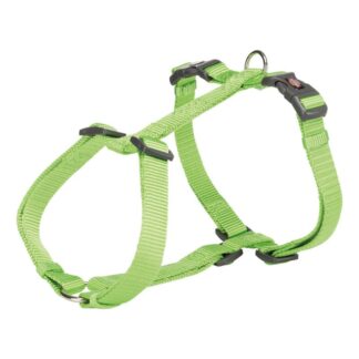 OPHØRSUDSALG - Trixie Premium H-Sele 25mm x 75-120cm L XL - Grøn Apple
