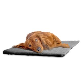 Vetbed tæppe 100x150cm - Mørkegrå til din hund - Nalas Shop