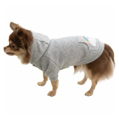 Trixie Rainbow Falls Hoodie 33cm Small - Lysegrå - Image 6