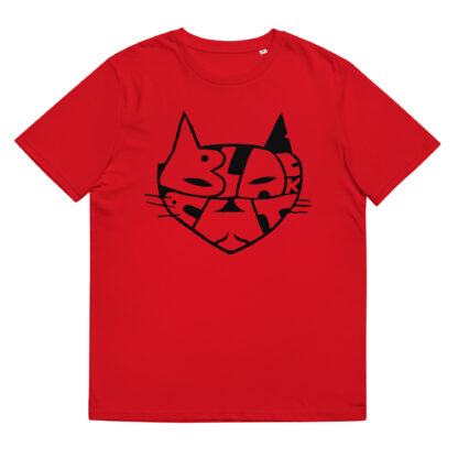 Black Cat - unisex organic cotton T-shirt - Image 2