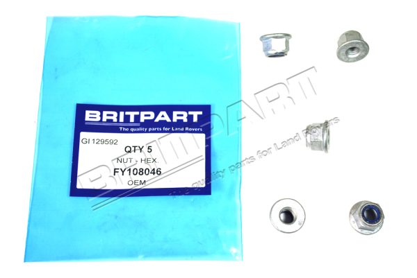 Nut – Nyloc – Flanged