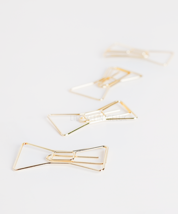 Stationary paperclip strik, lief klein geluk