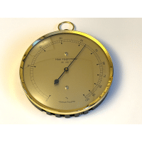 Hår hygrometer Ø100 mm.