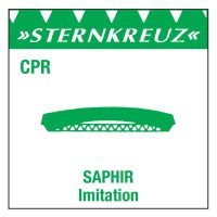 Plexi glas, type CPR, saphir imitation