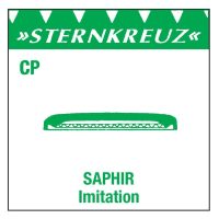 Plexi glas, type CP, saphir imitation