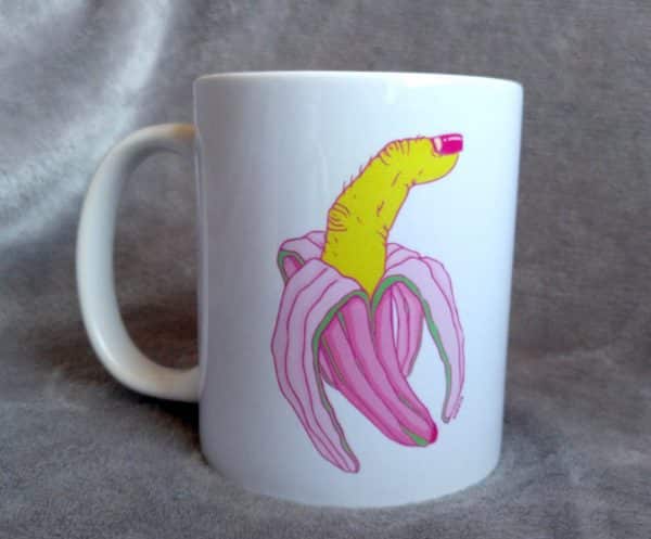 Finger Banana Mug