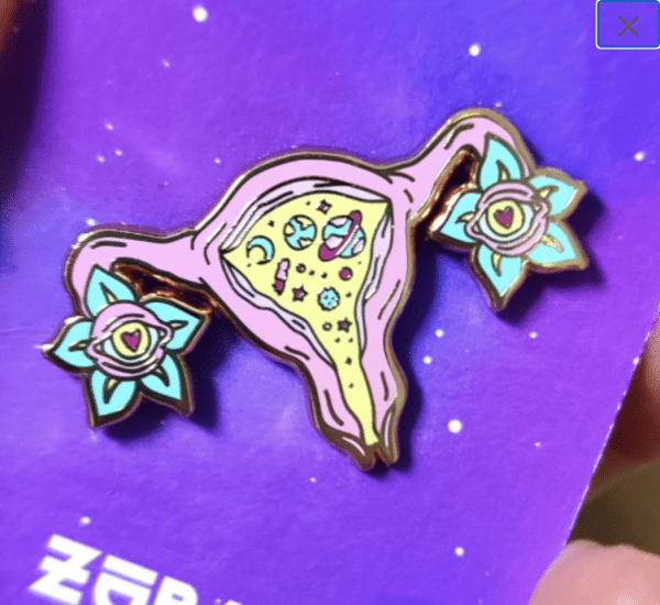 Cosmic Uterus pin - Image 2